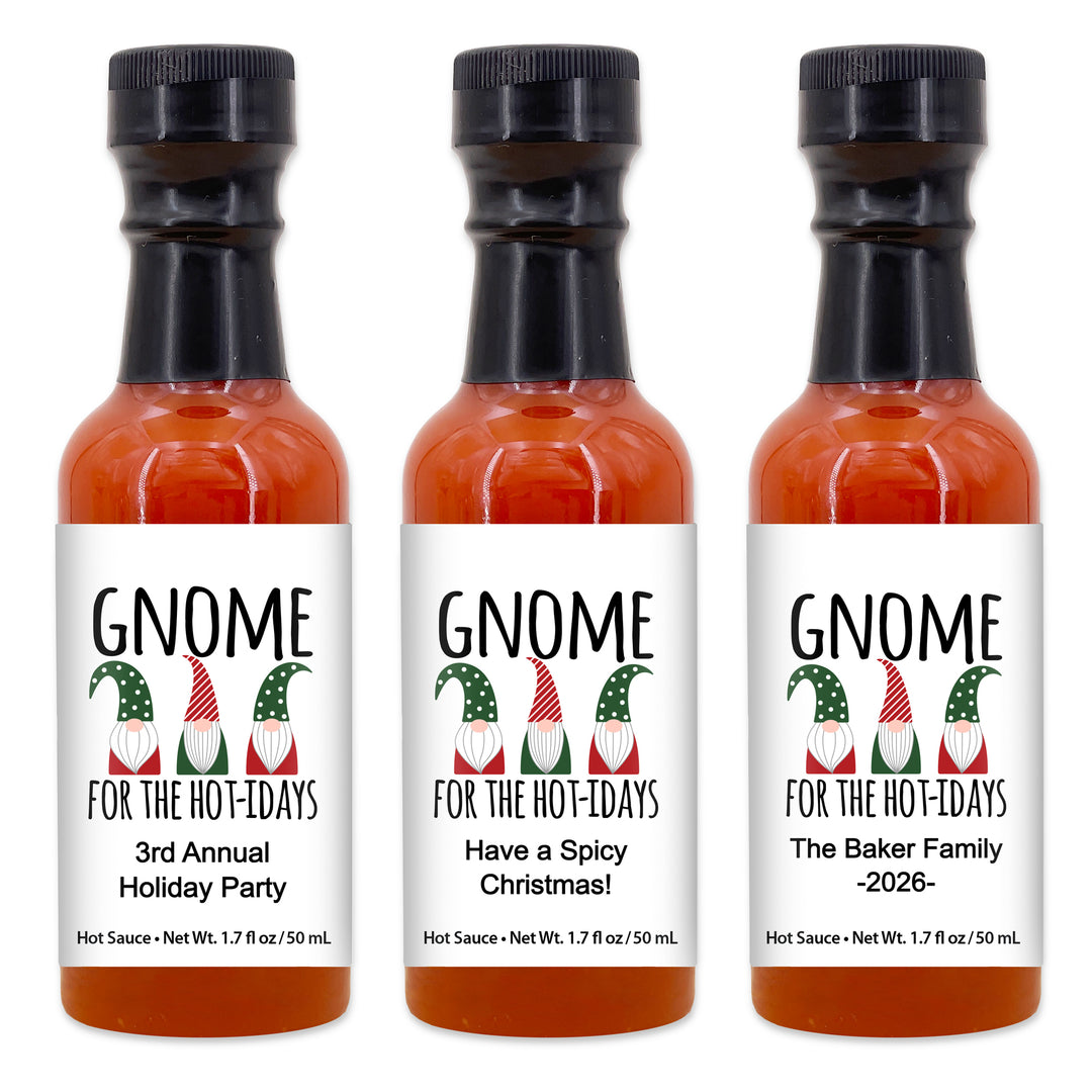 Gnome for the Hot-idays, Mini Hot Sauce 1.7 oz