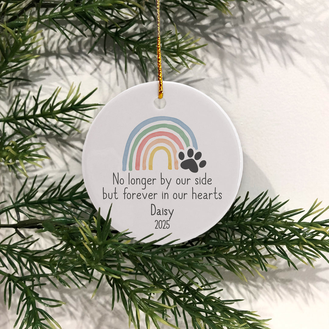 Dog Memorial Personalized Christmas Ornament