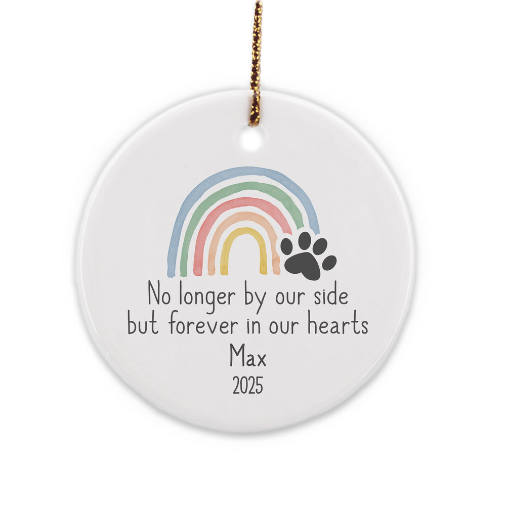 Forever Loved Dog Ornament, Dog Memorial Christmas Ornament