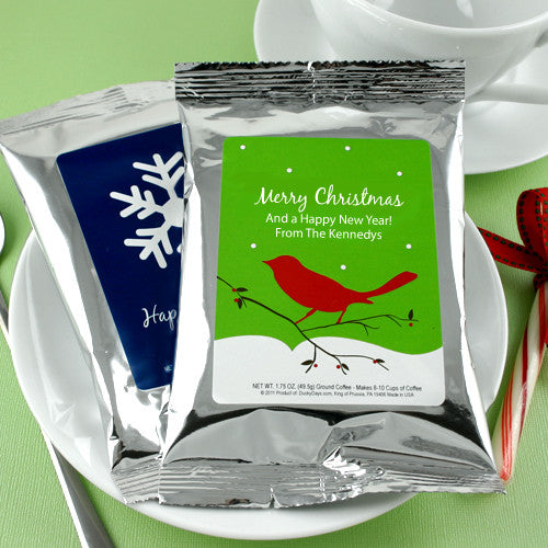 Holiday Coffee Favors