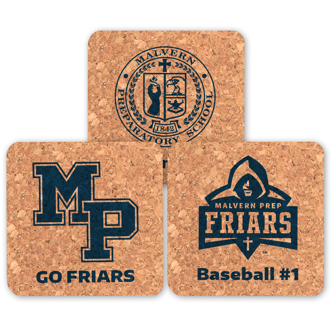 MP Custom Square Cork Coasters (Set of 6)