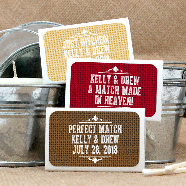 Personalized Matchboxes