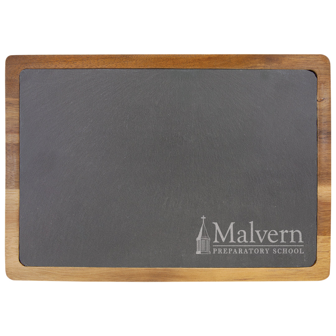 MP Custom Acacia Wood and Slate Cutting Board