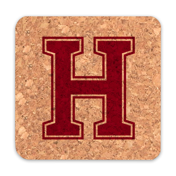The Haverford School Square Cork Coasters (Set of 6)