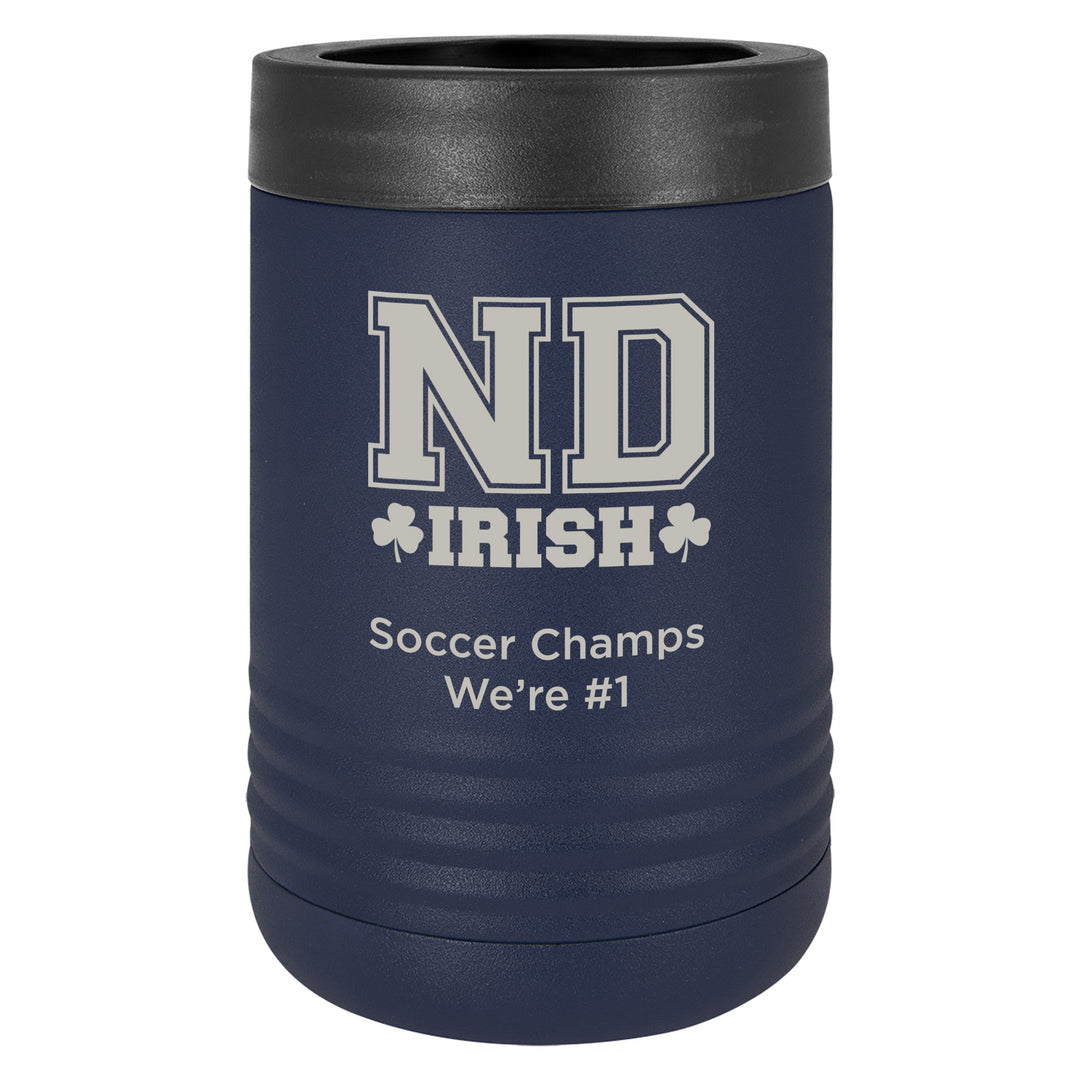 ND Stainless Steel Navy Blue Vacuum Insulated Beverage Holder