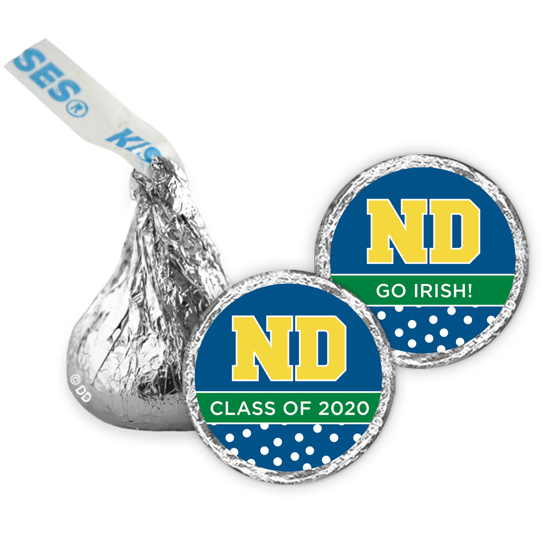 Notre Dame Personalized Hershey Kisses