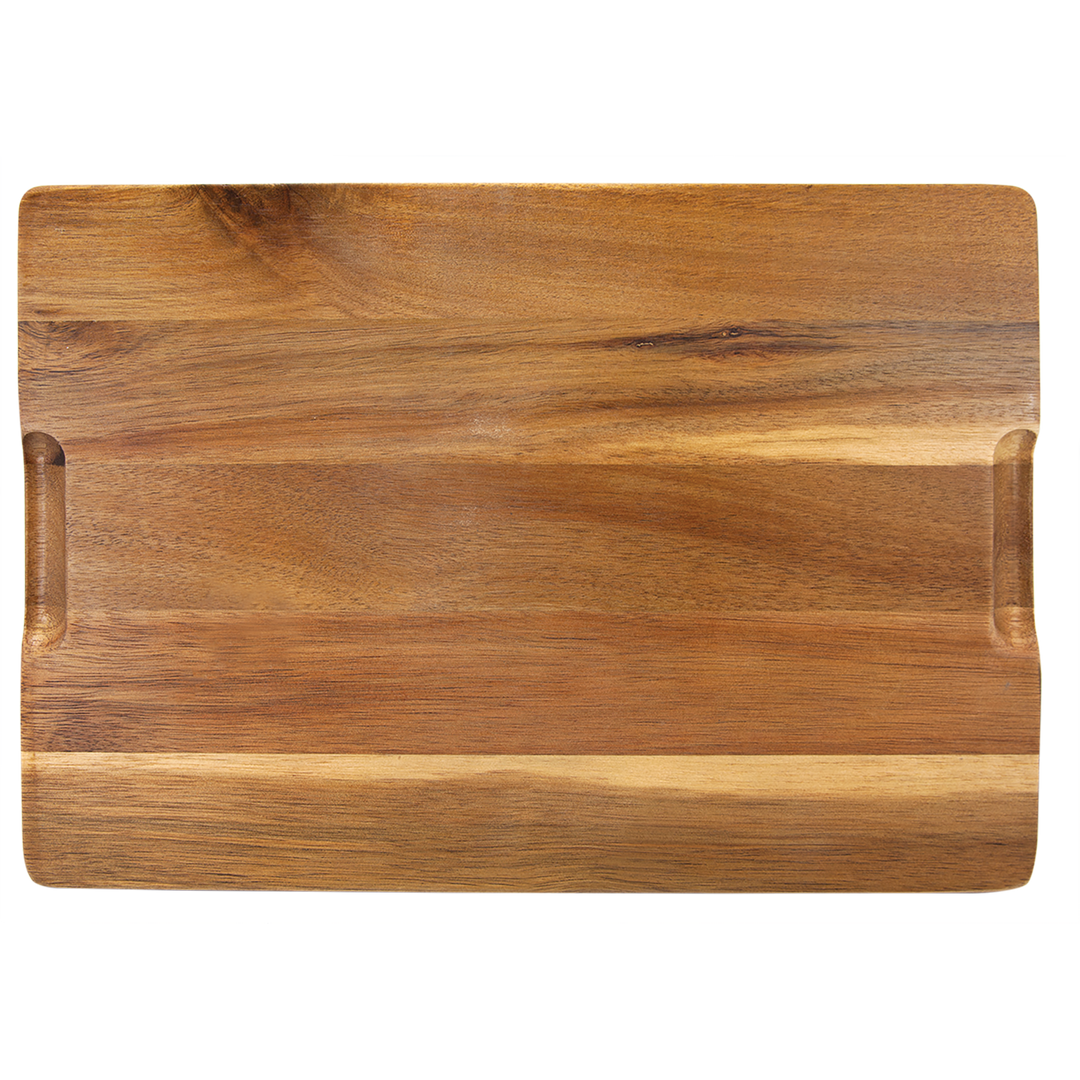 Notre Dame Acacia Wood and Slate Cutting Board