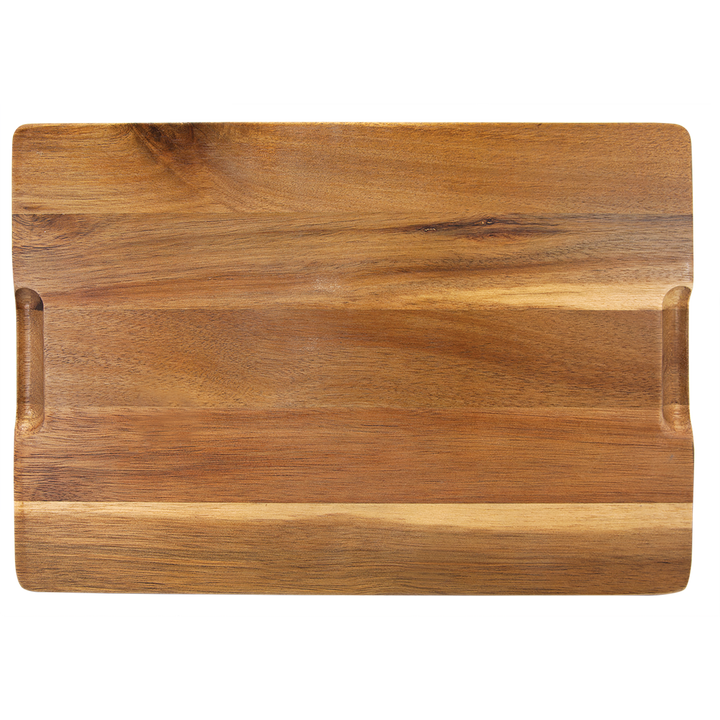 Notre Dame Acacia Wood and Slate Cutting Board