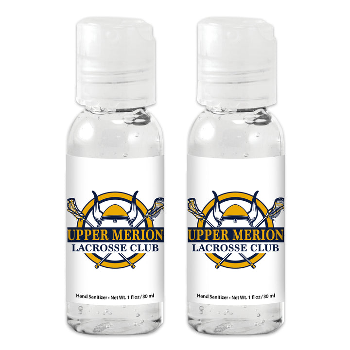 UM Lacrosse 1 oz Hand Sanitizer Gel Bottle