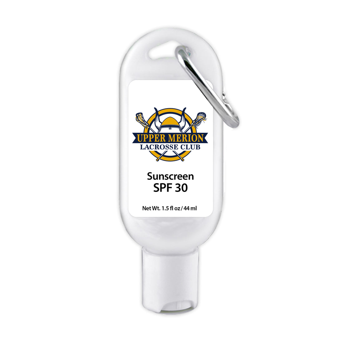 UM Lacrosse Sunscreen with Carabiner - SPF 30