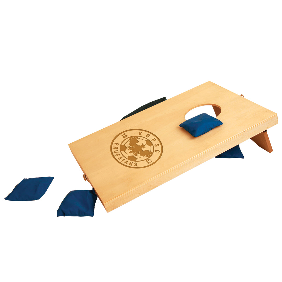 KOPSC Prussians Mini Tabletop Bean Bag Toss Cornhole Game