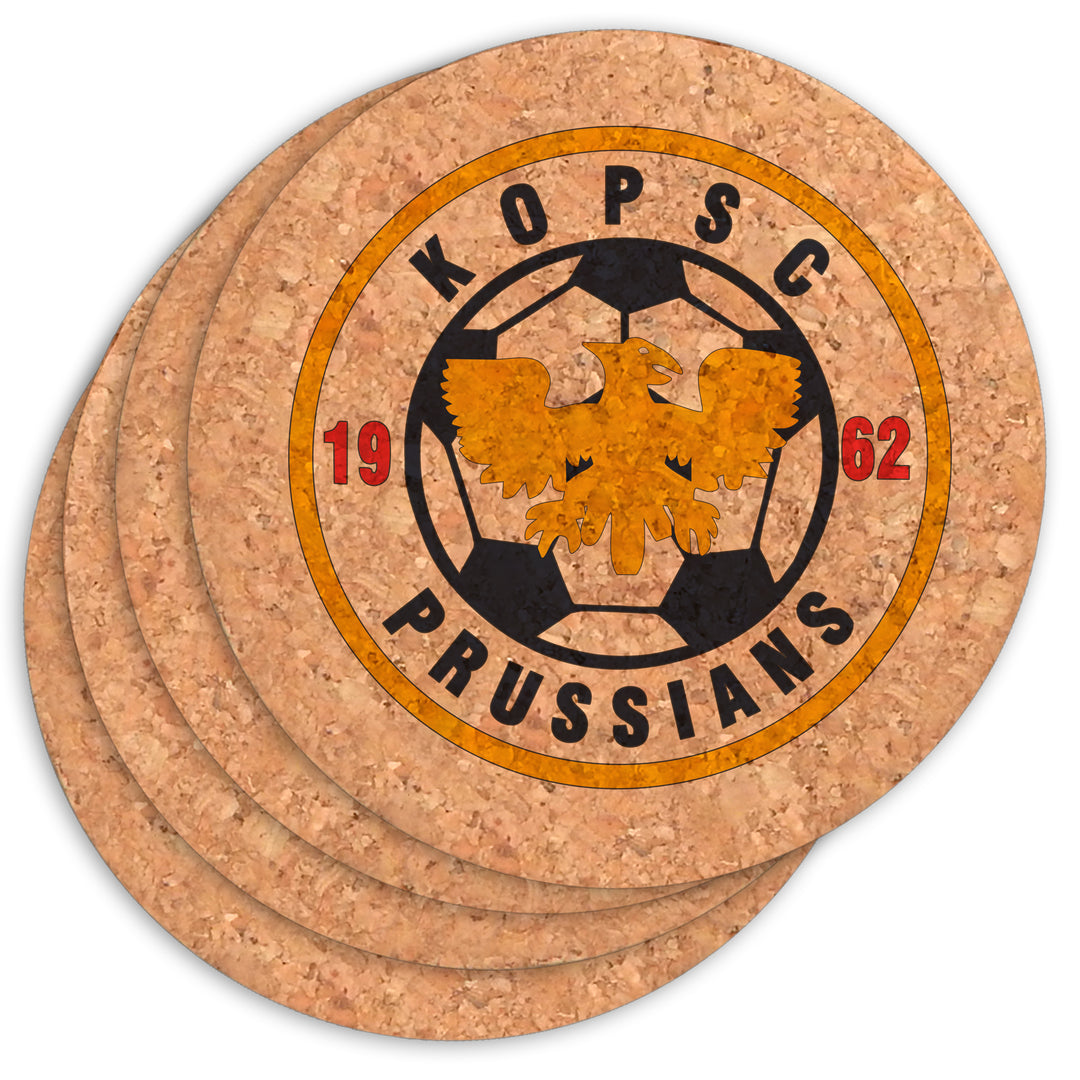 KOPSC Prussians Cork Coasters (Set of 6)