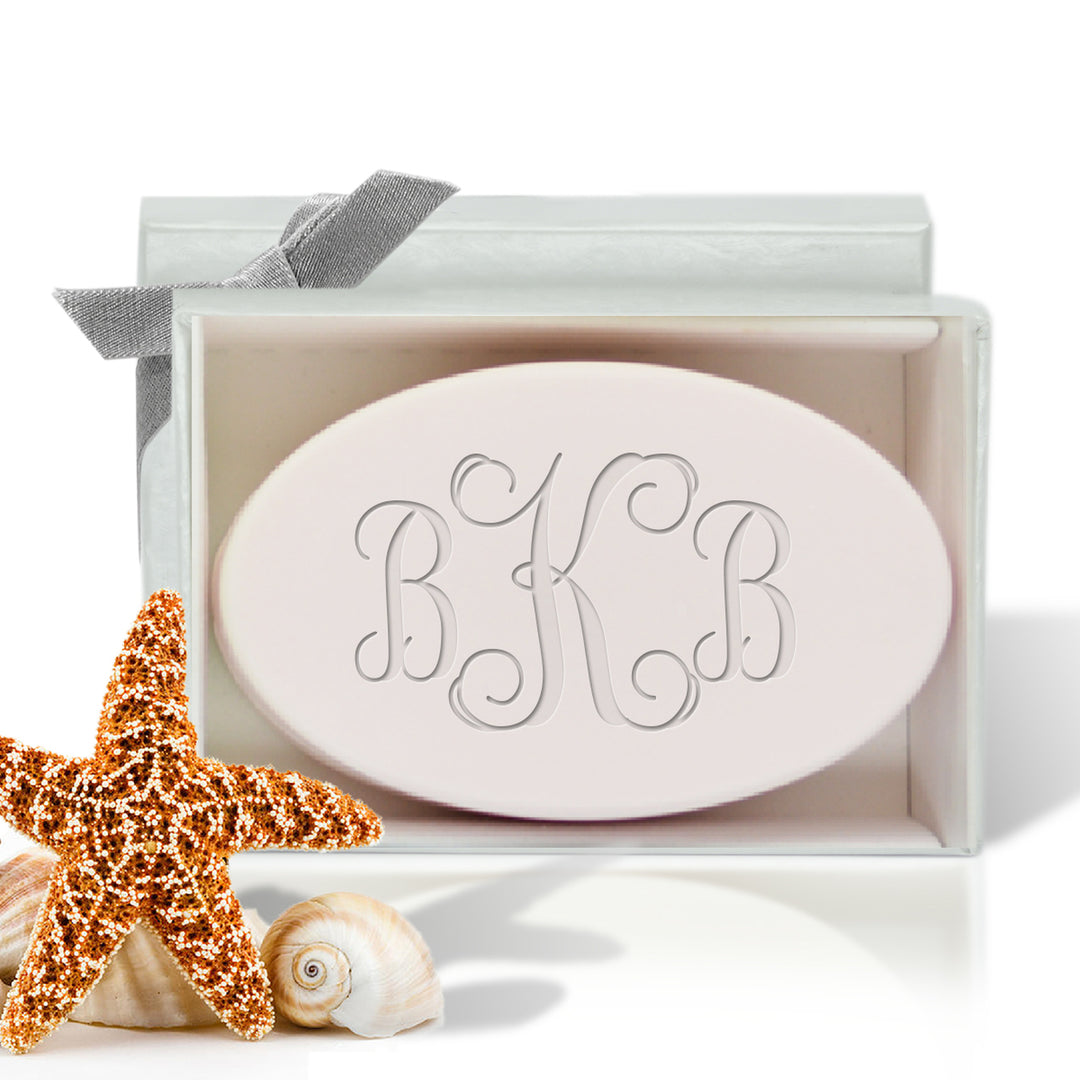 Monogram Soap, Personalized Carved Soap - 1 bar of soap